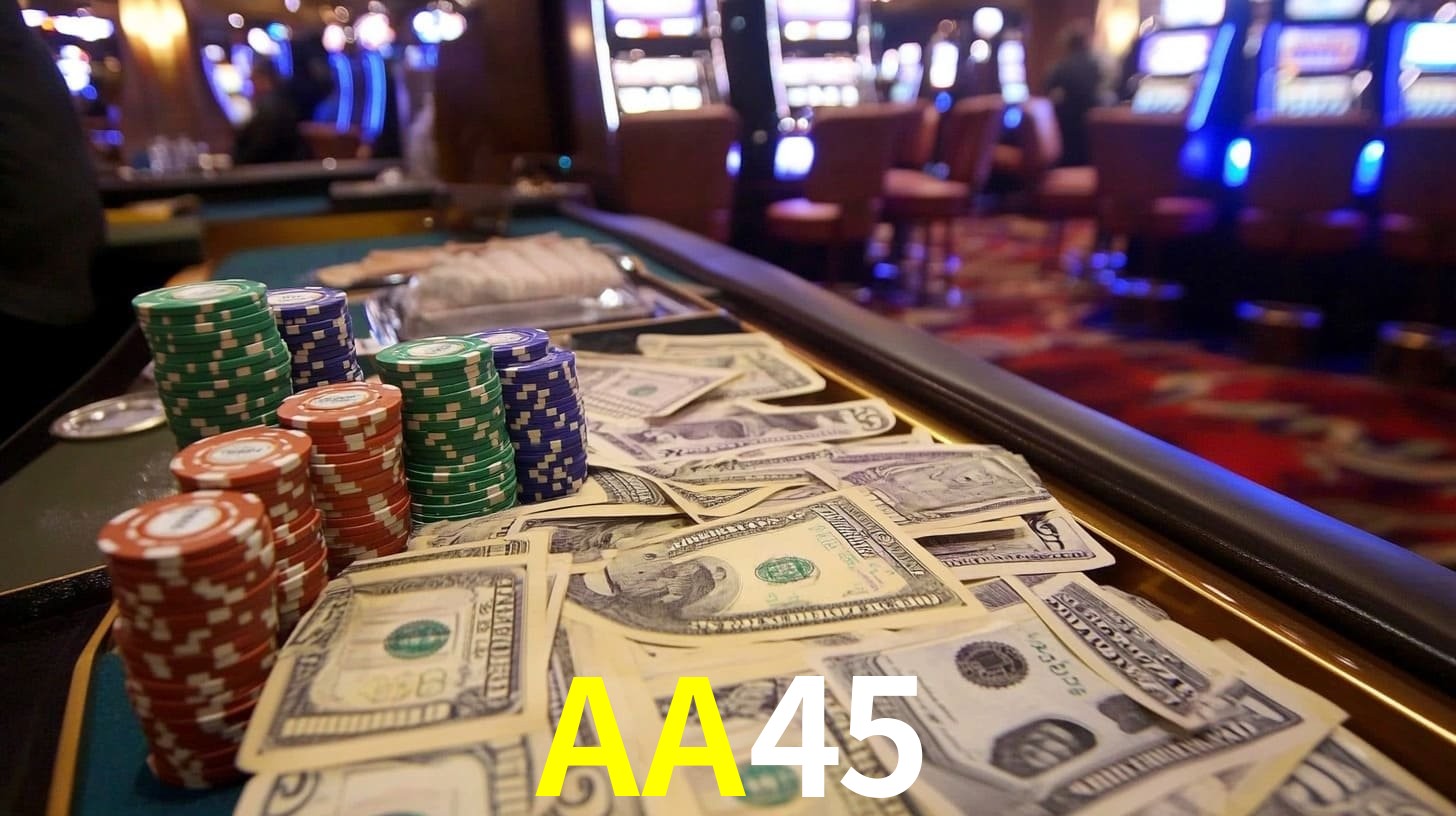 Slots com jackpots e giros grátis na AA45