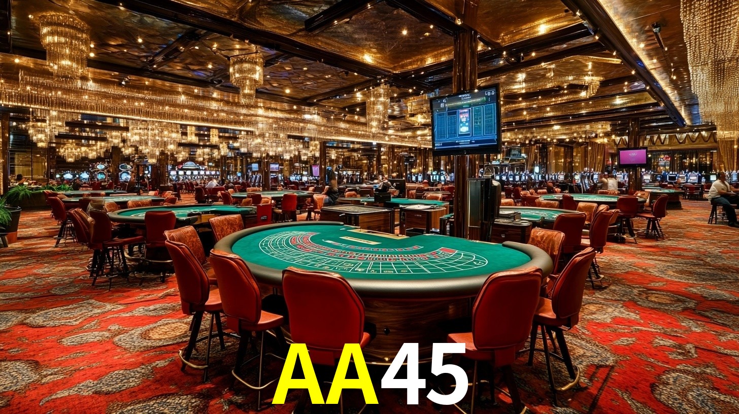 Sinta a adrenalina dos jogos de cassino com AA45